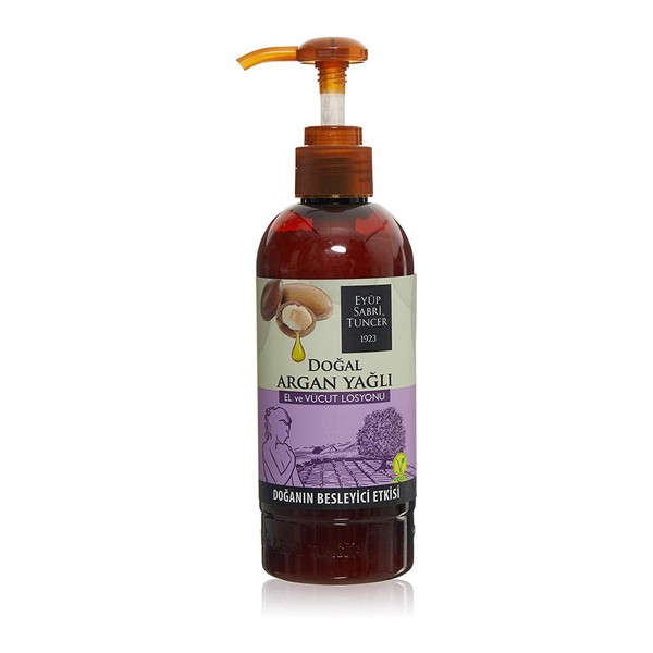 Natural Argan Oil Hand and Body Lotion 250 ml Made