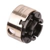 VINWOX 3-3/4INCH 4-Jaw Self-Centering Wood Lathe Chuck, 2" Round Jaw
