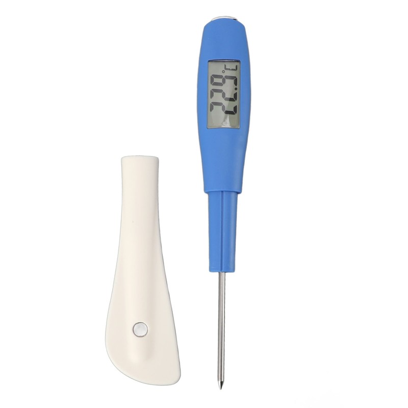 Silicone Spatula Thermometer Digital Display Stainless Steel Cooking Thermometer Food