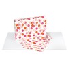 American Greetings Birthday Wrapping Paper Sheets with Gridlines, Pink Patterns