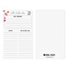 Inkdotpot Daily Planner List Pad Notepads Memo Pad, Undated To-Do