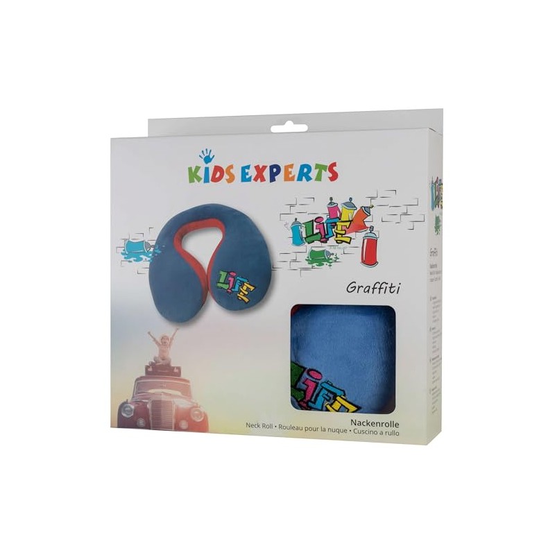 Walser Neck Pillow, Graffiti