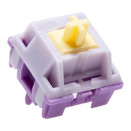 KPREPUBLIC KTT Hyacinth Switch Linear 45g MX Switch for Mechanical Keyboard - Factory Lubed PC Nylon POM Long Spring (x90)