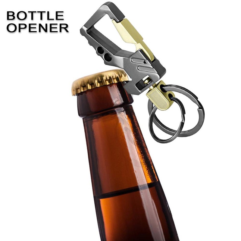 Exsun 2pcs Keychains, Key Chains for Carabiner Keychain Car Key