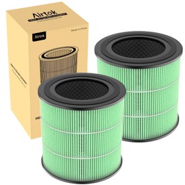 Airtok H13 HEPA Filter Replacement, High-Efficiency Activated Carbon, Suitable For The AP0601 Air Purifier, Removes Pollens, Dust, Pet Dander & Other Allergens