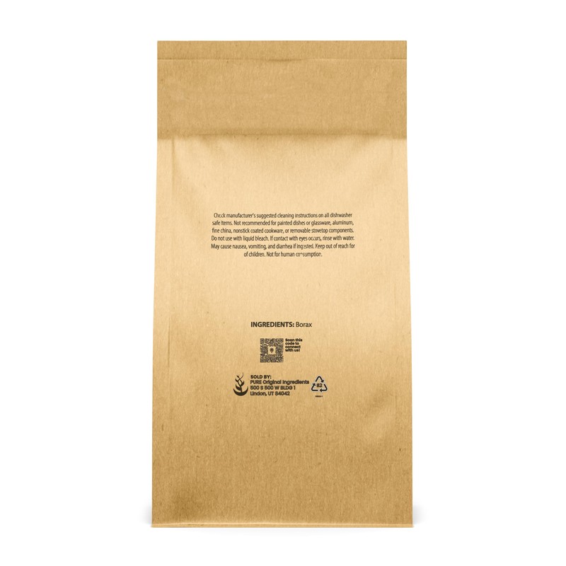 PURE ORIGINAL INGREDIENTS Borax (5 lb) Sodium Borate, Multipurpose Cleaning