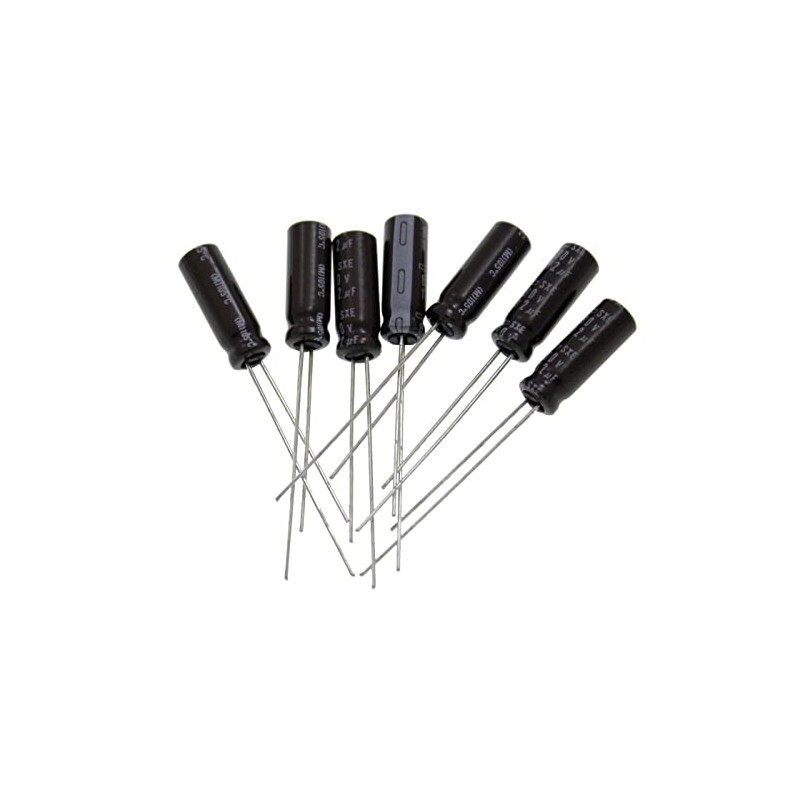 Elko Kondensator 50x radial 12µF 80V | Elektrolytkondensator bis zu