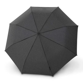 Knirps T.200 Medium Duomatic Melange Black, Black