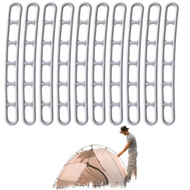 KOMUNJ 10 Pcs Caravan Awning Ladders Extra Strong High Storm/High Wind Awning Compatible With All Peg Types for Tents Awnings Canopies