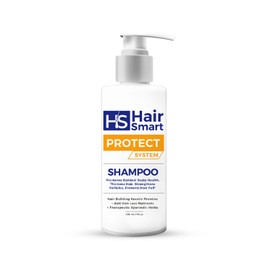 HairSmart Protect - Volumizing Shampoo with Ayurvedic herbs for Anti Hair Loss, Scalp Health Treatment, Thickens Hair, Stimulate hair growth and Build Hair Protein For Men and Women (300ml / 10oz)