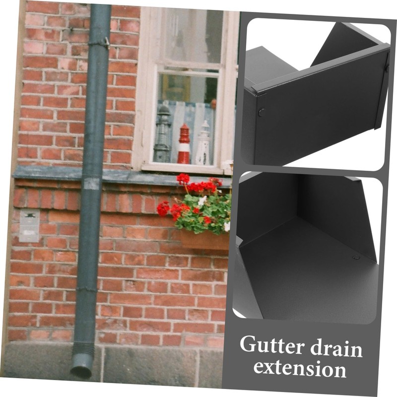 Operitacx Downspout Splash Block Durable Rainwater Extension for Outdoor Use