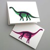 Dinosaur Greeting Cards Boxed Set - 24 Blank Thank You