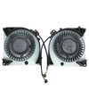 LANDALANYA Replacement New Laptop CPU and GPU Cooling Fan for