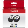 Canon 2 Pack PG-245 Black & CL-246 Color Ink Cartridge