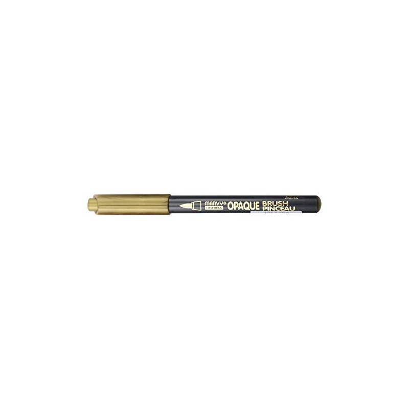 Marvy Uchida Gold Opaque Brush Marker