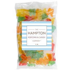 Assorted Gummy Butterflies Oiled, 1 Pound Bulk Bag, Gummy Candy, The Hampton Candy Company