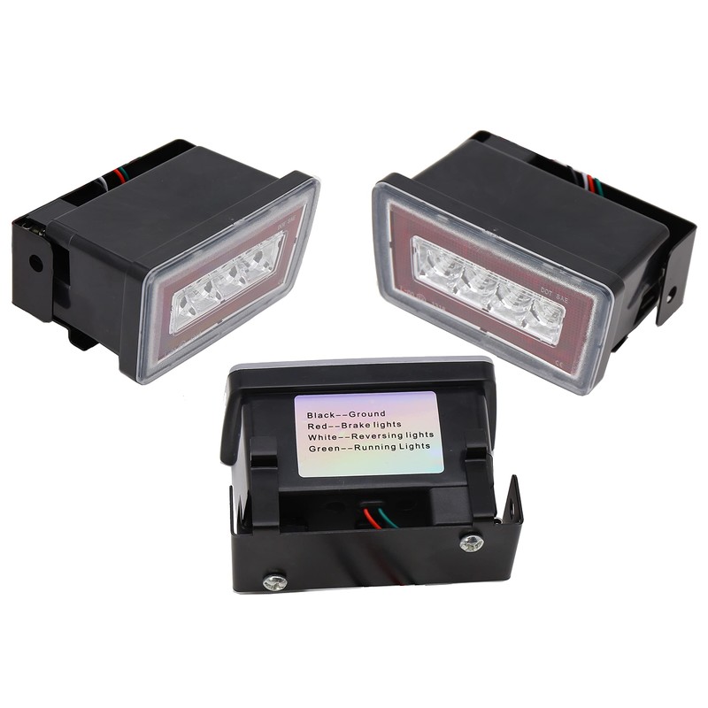 DUNTUO Rear Tail Fog Tail Light For Subaru WRX STi