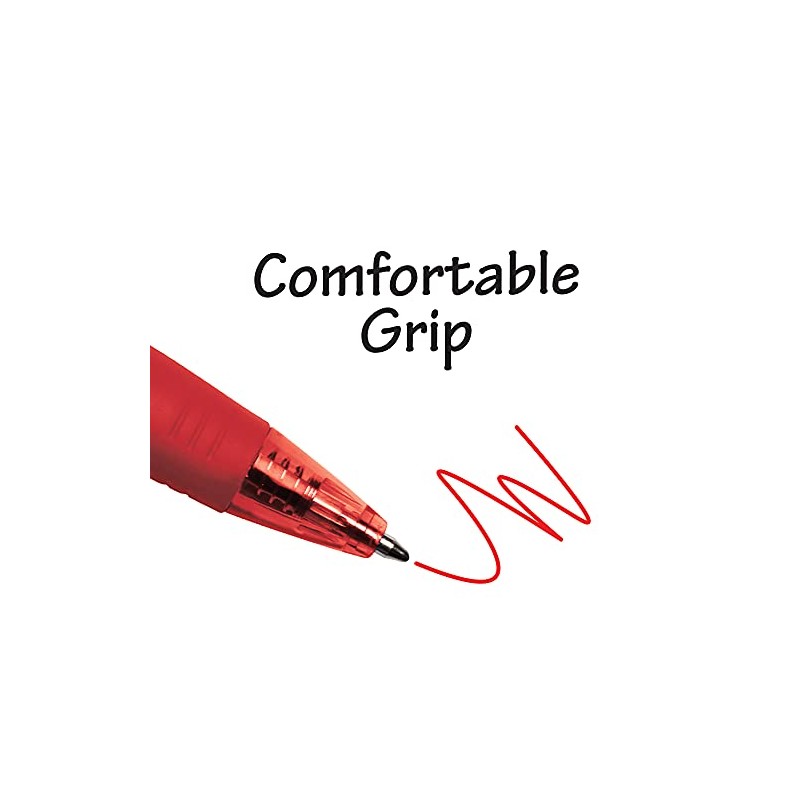 BIC BU3 Grip Bolígrafo Retráctil Mediano de 1.00 mm -