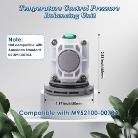 Dreyoo 2 Pack Pressure Balancing Unit for Single Control Bath Tub and Shower Faucets Valves (Compatible with American Standard M952100-0070a,R110,R120,R115,R125)