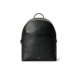 ECCO Medium Leather Backpack, Black
