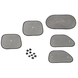 LST Sonnenschutz 5 teilig Sonnenblende durchsicthig vorne hinten Heck
