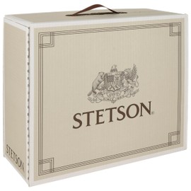 Stetson American Heritage 1865 Hat Box Dimensionally Stable Box 100% Cardboard Made in Germany Light Beige One Size