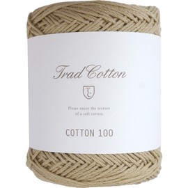 Yokota DARUMA Trad Cotton Hand Knitting Yarn, 100 Cotton, Col.3, 0.9 oz (25 g), 32.5 ft (108 m), Set of 5 Pieces