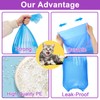 SOHBCLE Cat Litter Refill Bags|24FT 8-Pack|Odor Control Cat Litter Bags|Compatible