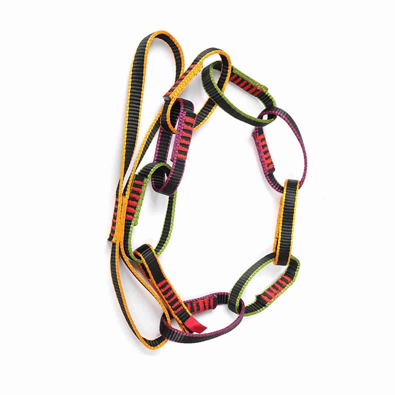 Outdoor Nylon Climbing Equipment Downhill Forming Ring Sling Daisy Chain