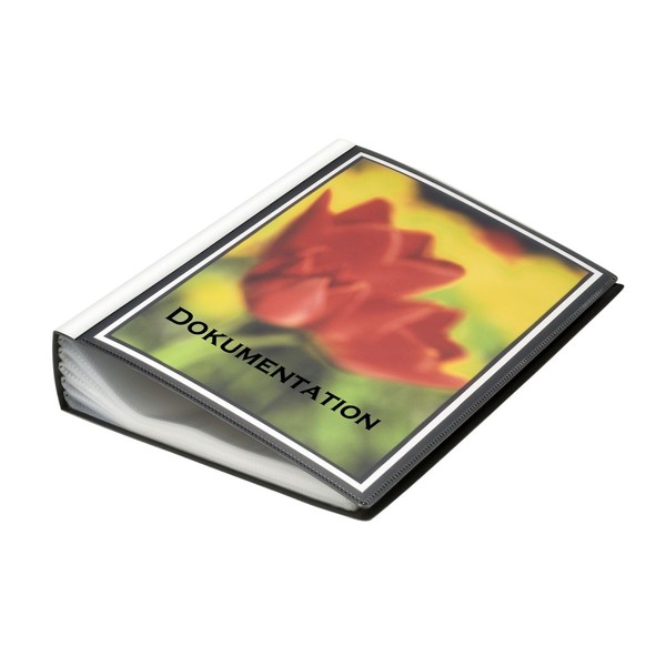 A4 Display Book DIN A4, 100 Pockets 240X45X310 MM Capacity,