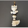 [deaizaka.biz] Bag Charm Cat Wrap Tassel Tassel with Tassel Decoration