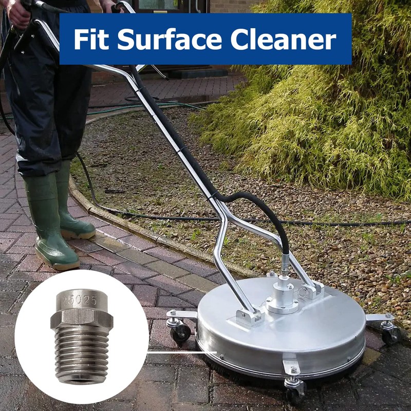 25025 Surface Cleaner Tips for Pressure Washer Nozzles with 2.5