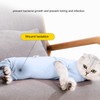 Cat Recovery Suit Prevent Licking Wounds Professional Pet Breathable Surgery