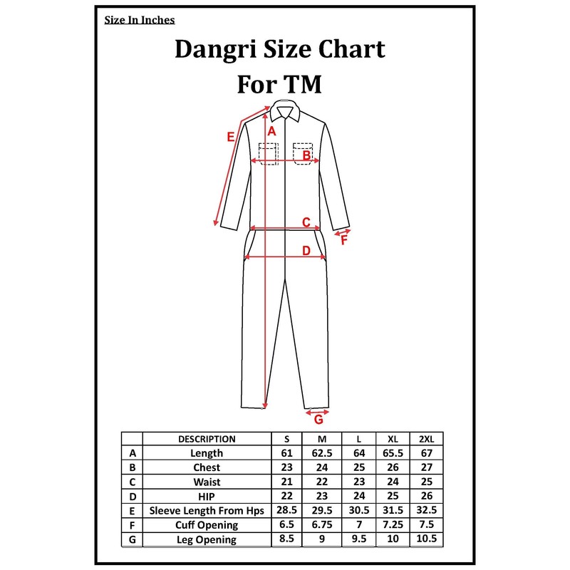 Perkin Workwear Coverall Boiler Suit Overalls Work Uniform (Small)