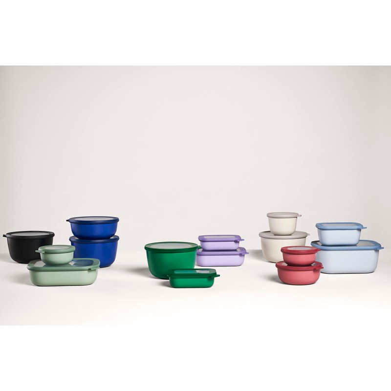 Mepal Cirqula Round Vivid Blue Multi Bowl, 1,250 ml Capacity,