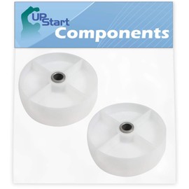 2-Pack WP6-3037050 Idler Pulley Wheel Replacement for Maytag LDE9304ACM Dryer - Compatible with 6-3037050 Dryer Idler Pulley Wheel