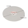 DZQ Diamond Flat Lap Wheel Disc Arbor Hole 8" x