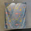 MOYORA Glow In The Dark Blanket Dinosaur Throw Blankets for