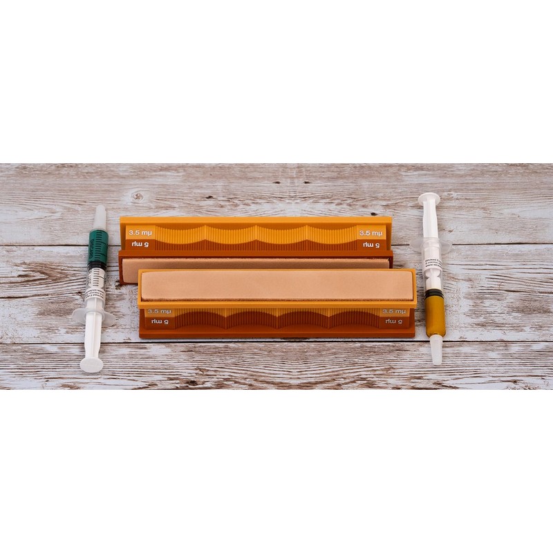 5/3.5 Micron Diamond and Leather Strops Pack