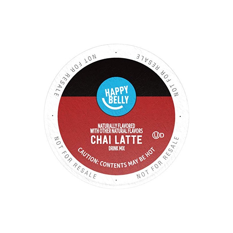 Happy Belly Tea Pods Compatible with 2.0 K-Cup Brewers, Chai