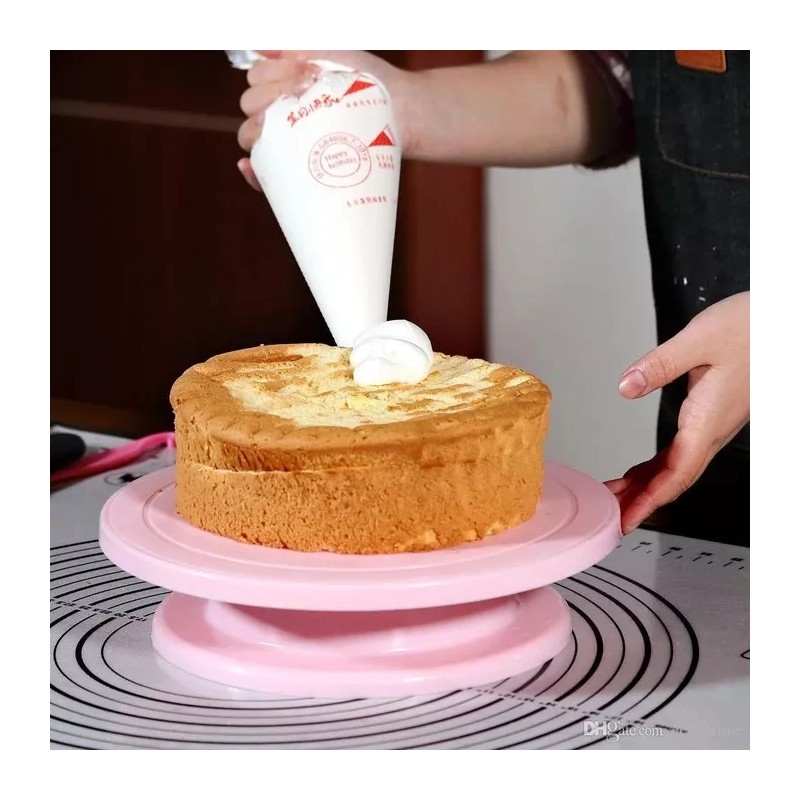 24x7 Base Giratoria Para Pasteles Plato Decoración Repostería