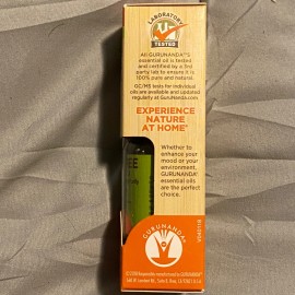 Guru Nanda Tea Tree Essential Oil Therapeutic Grade 0.5 fl oz