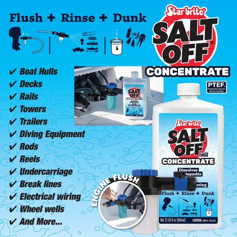 STAR BRITE Salt Off Kit – Applicator & 32 OZ