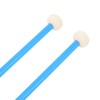 2Pcs Drum Mallet Felt Head Nylon Handle Double Headed Instrument