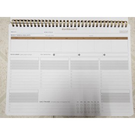 ZERONE CENTRE 54 Week Undated Productivity Planner for Academics/Busi