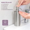 Bremermann Piazza Bathroom Range - Stainless Steel Soap Dispenser