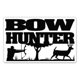 AK Stickers Bow Hunter Vinyl Sticker - SELECT SIZE - 3"