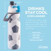O2COOL Mist 'N Sip Misting Water Bottle 2-in-1 Mist And