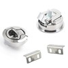 STHang-D 2PCS Boat Latches 2" Pull Slam Latch, Marine Hatch
