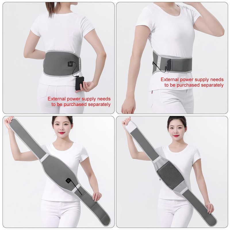 Electric Heating pad Belt with Carbon Fiber Heating Belt with,USB